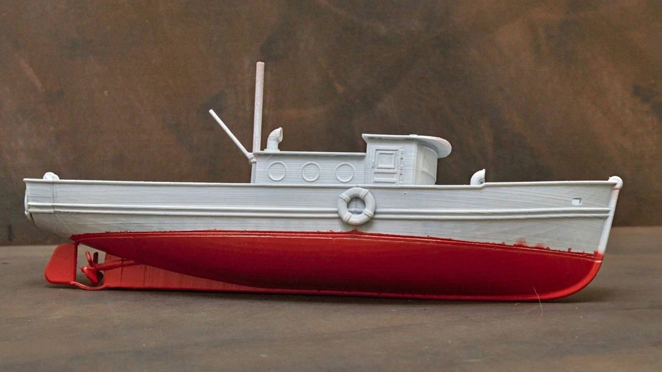 Barca Da Pesca "Alter Kutter" Modello Di Barca 1:87 1:72 1:56 - Immagine 2 di 4