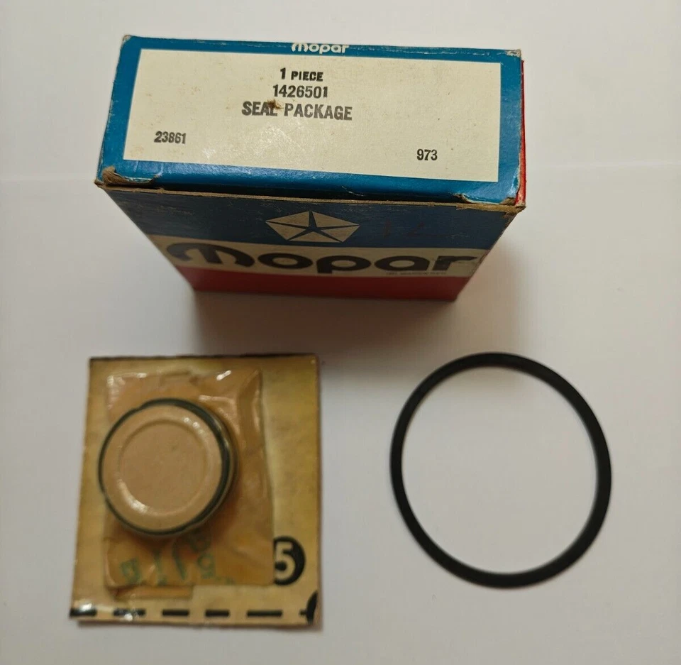 1959-1978 Dodge Plymouth Chrysler Compressor Shaft Seal Package 1426501 NOS. - Image 4 of 4