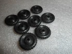 8 Original NOS Marx 11/16" Toy Truck Car Tires