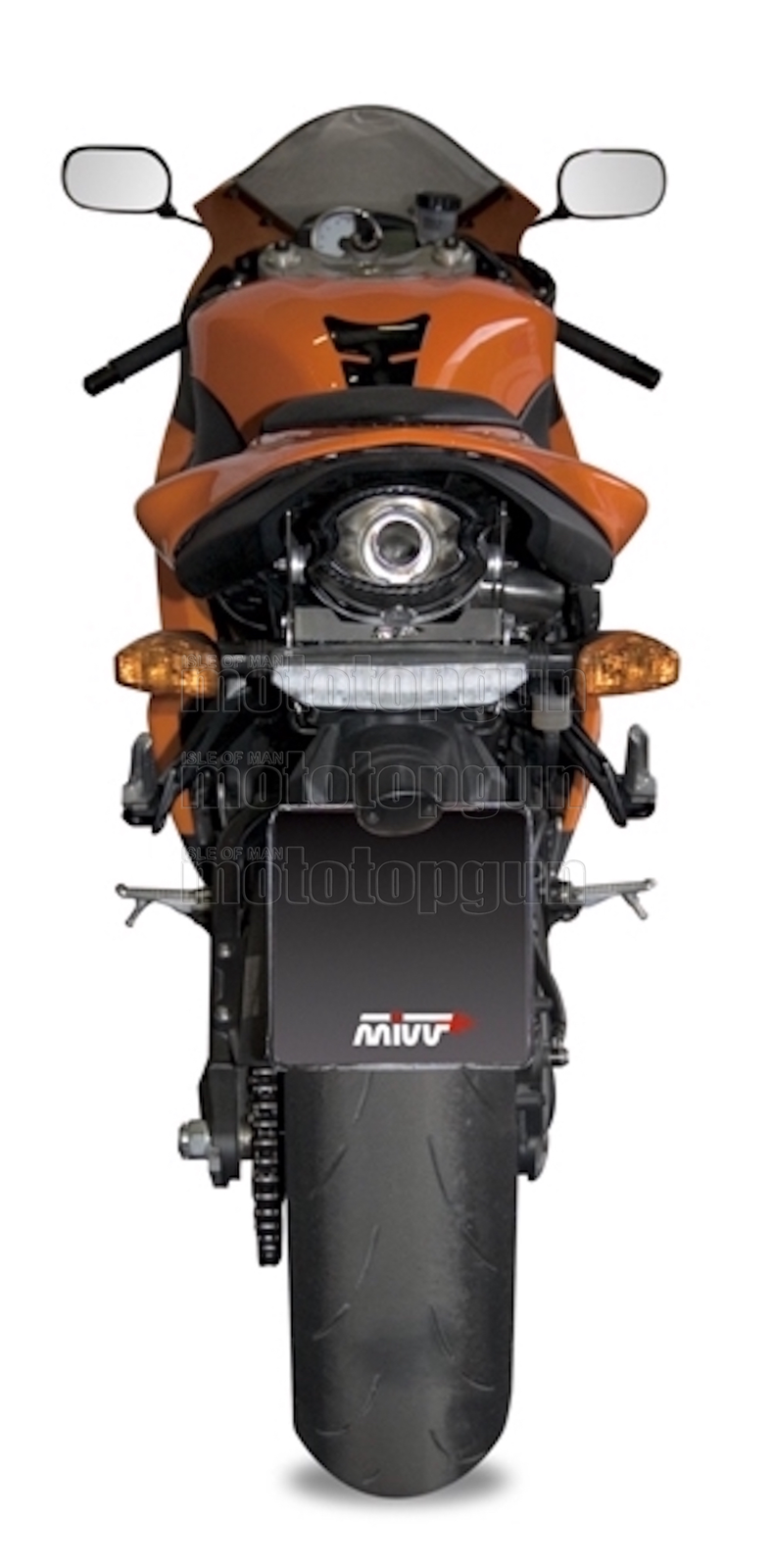 MIVV EXHAUST SUONO CARBON CAP UNDERSEAT KAWASAKI ZX10 ZX10 R 2007 07