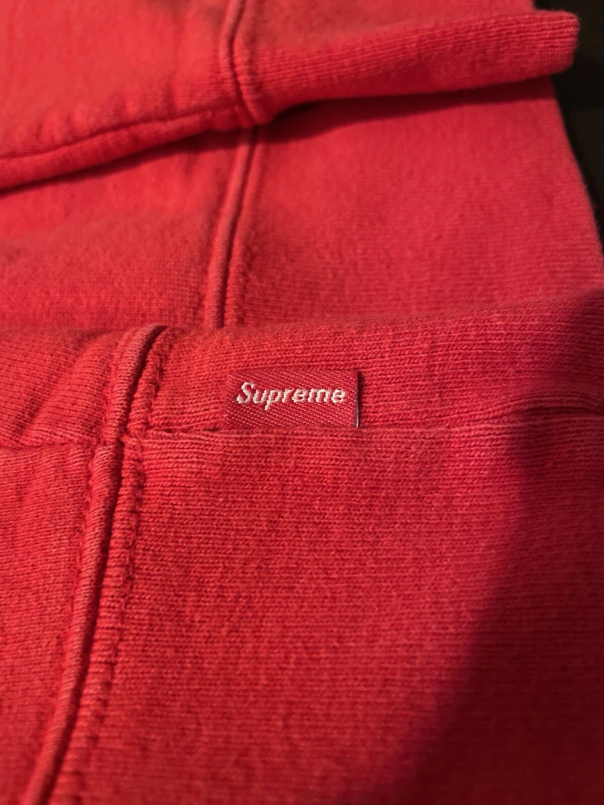Felpa con cappuccio Supreme illegale Business Controls America taglia piccola rossa