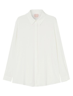 PERSONA By MARINA RINALDI Line N.O.W White Shirt 2513191035600 YORO