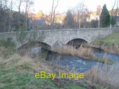 Photo 6x4 Bridgefoot bridge over Burn of Canny Bridge of Canny Double-arc c2007