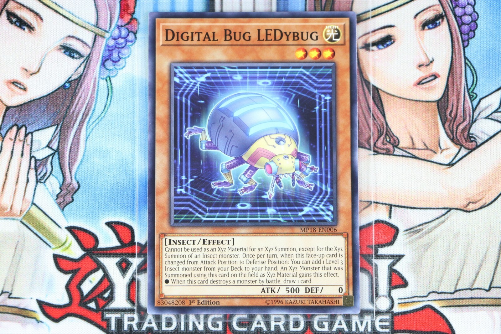 Yugioh Digital Bug LEDybug MP18-EN006 1st Edition Common
