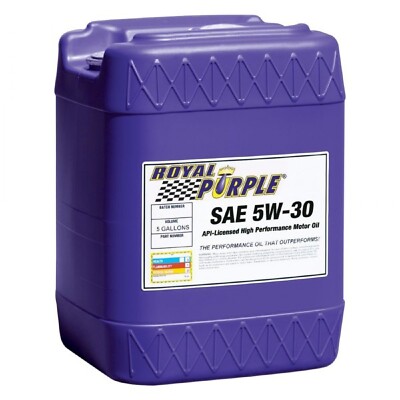 Royal Purple Universal High Performance 5W-30 Fuel Pump 5 Gallons Pail Motor Oil
