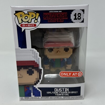 DUSTIN Funko Pop! 8-Bit Vinyl Figure Stranger Things #18 Target