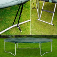 10ft Trampoline Accessory Kit Trampolines Cover Adjustable Ladder Fixing Kits 10ft Trampoline Accessory Kit Trampolines Cover Adjustable Ladder Fixing Kits