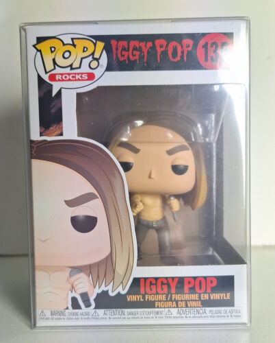 Funko Iggy Pop #135 Pop Rocks - with protector - Picture 1 of 1