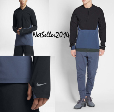 SZ MEDIUM 🆕🔥 Nike Men's Lab Essential 1/2 Zip Pullover Jacket