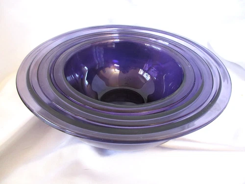 Pyrex Vintage Set (3) Purple Mixing Bowls 323/1.5L , #38/2.5L #19/4.0L USA VGUC