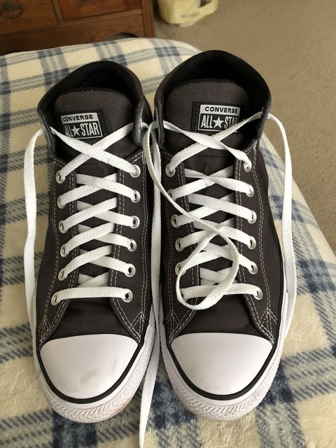 men's street tonal canvas high top sneaker