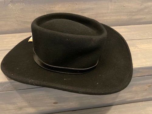 Crushable Gambler Hat,100% Wool size 