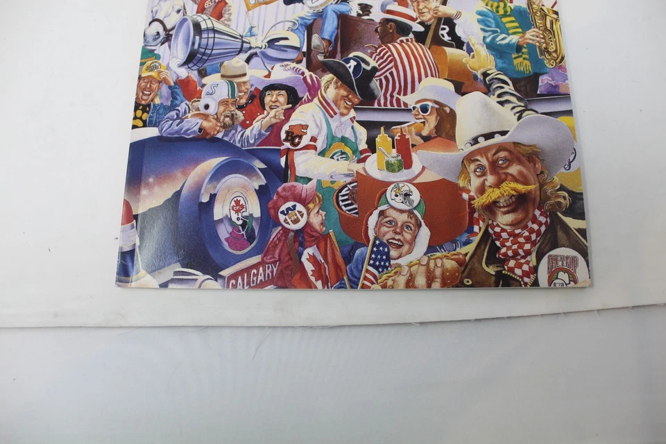 1993 Winnipeg Blue Bombers vs Edmonton Eskimos Grey Cup CFL Football Program - Image 3 of 4