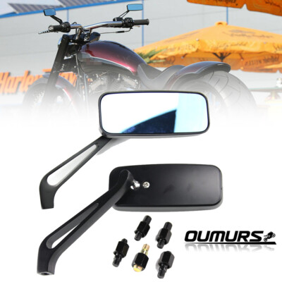 Universal Pack(2) Motorcycle Motorbike Rearview Rear View Side - Foto 12