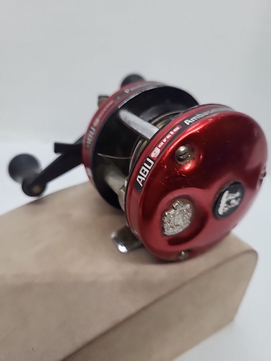 Vintage Abu Garcia Ambassadeur RED 4500 High Speed Bait Al Vintage Abu Garcia Ambassadeur RED 4500 High Speed Bait Al