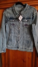 Emp Disney Little Mermaid Denim Jacket Size M (12/14)