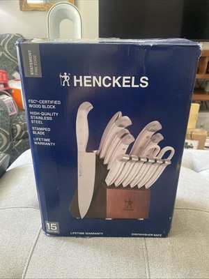 Henckels Knife Set With Block