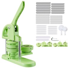 Uimoso Button Maker Machine with Plastic Base, 1.26/2.28 inch, 200pcs Parts