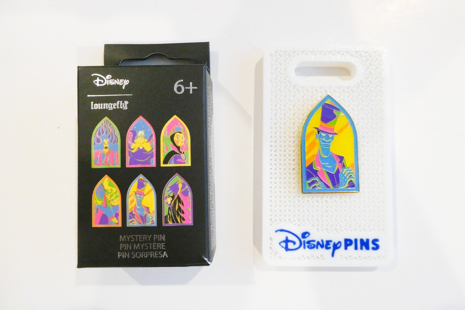 NEW 2026 BL Loungefly Disney Villains Neon Portrait Mystery Pin - Dr. Facilier