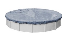 Pool Mate 30ft Heavyweight Blue Winter Pool Cover for Above Ground Pools 4ft Ove