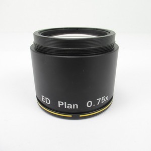 NIKON ED PLAN 0.75X SMZ-U STEREO MICROSCOPE OBJECTIVE - MINOR DELAMINATION