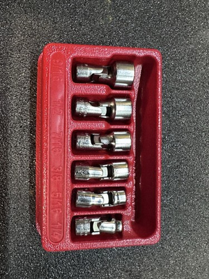 #ad Snap On 106TMUA 1 4 Swivel Sockets Standard $275.00