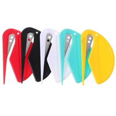 Brieföffner Paketwerkzeug Umschlagschneider Box cutter Messer Edelstahl Set
