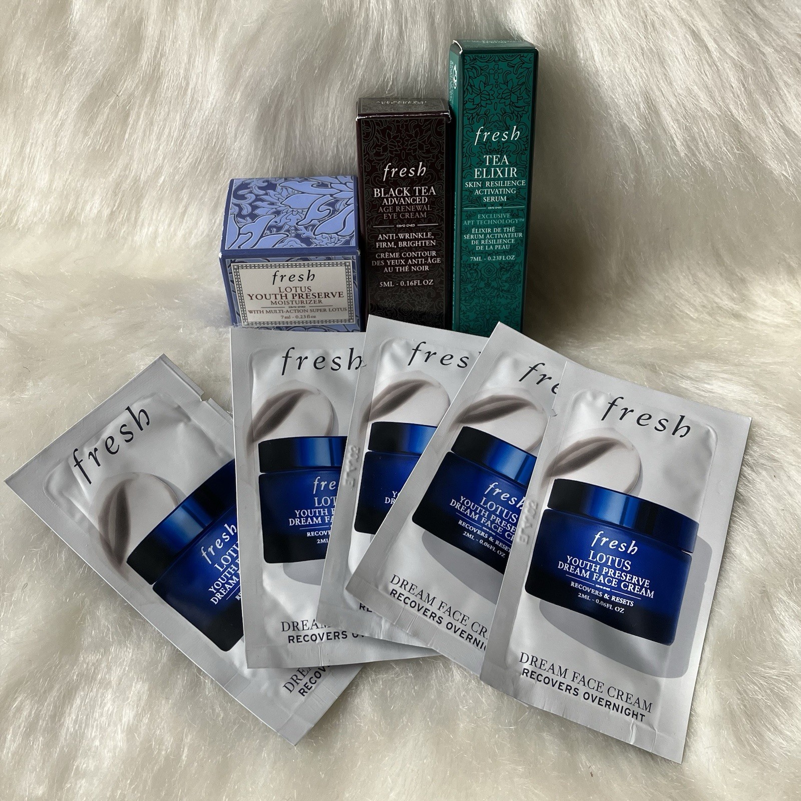 Deluxe Mini Sample Bundle Set - Tea Elixir Serum Black Tea Lotus