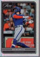 2022 Panini Three and Two Holo Silver #98 Bo Bichette /15 - BB