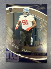 Panini 2025 Absolute Darius Alexander Rookie #115 New York Giants NFL Card. rookie card picture