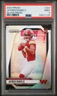 PSA 9 2024 Panini Prizm Jayden Daniels Silver Rookie RC #347
