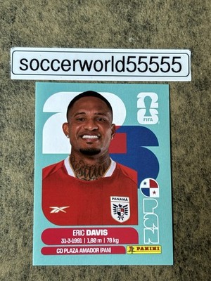 PANINI FIFA WORLD CUP 2026 - Sticker Nr. PAN 7 - ERIC DAVIS
