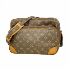 Louis Vuitton Monogram Nile Shoulder Bag M45244 Brown Women's GZl1dum9