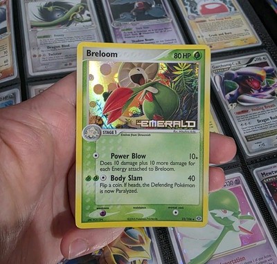 Breloom 22/106 EX Emerald Stamped Reverse Holo Englisch Pokemon