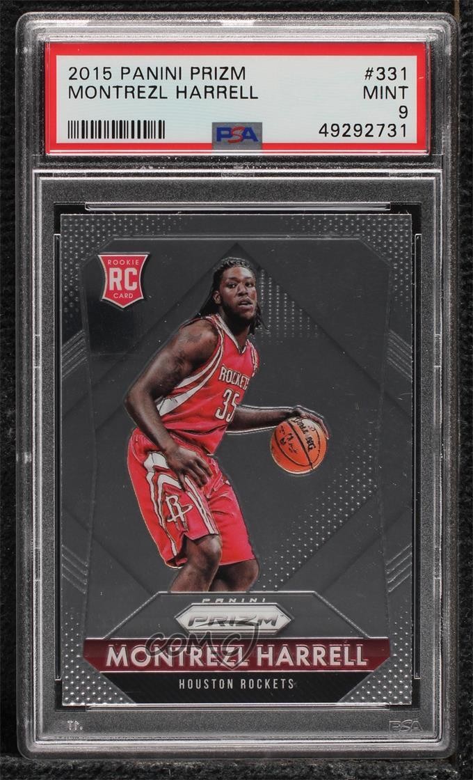 2015-16 Panini Prizm Rookies Montrezl Harrell #331 PSA 9 MINT u5y