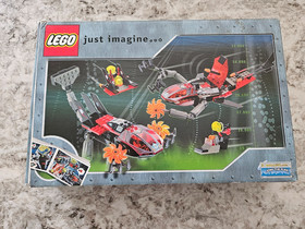 Lego #4793 Ogel Shark Assault Sub Alpha Team New Open Box 111 pcs