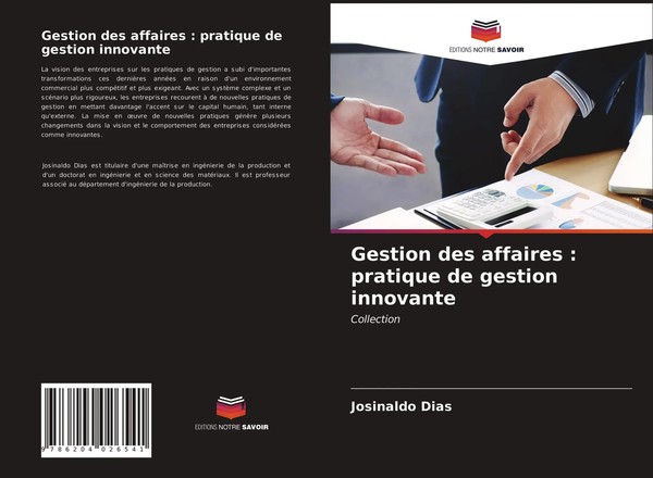 Josinaldo Dias | Gestion Des Affaires : Pratique De Gestion Innovante | Buch-image
