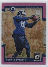 2017 Donruss Optic Rookies Pink Prizm Gerald Everett #142 yj7