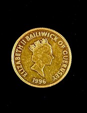 1996 Queen Elizabeth II Full Commemorative  Sovereign Gold Coin