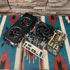 ASUS H87M-E mATX Motherboard Combo! •Core i7-4770 •32GB RAM •Radeon R9 280X 3GB