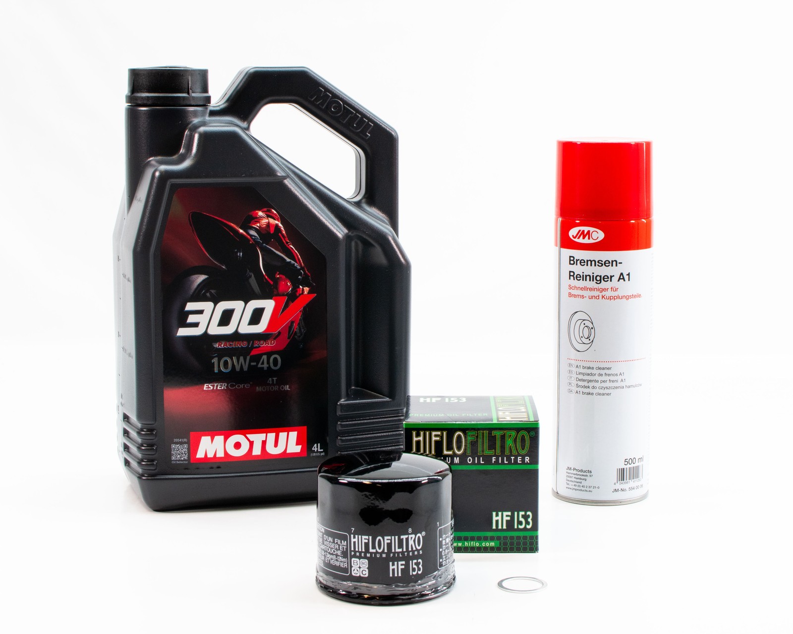 Pack vidange Motul 300V Road lubrifiant premium pour Ducati GT 1000 de 2009