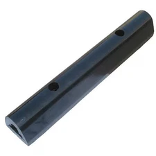Dock Bumper, 1-11/16X2x12 In., Rubber,  22Nt58