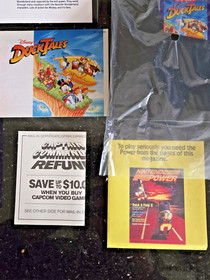 Disney's DuckTales (Nintendo NES, 1989) CIB -Beautiful Box still in Plastic wrap