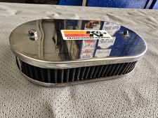 Cortina Mk2 1300E  K&N FILTER FOR WEBER DFT CARB TWIN CHOKE