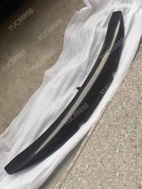 Real Carbon Trunk Spoiler Fits For 2017-2024 Audi A5/S5/RS5 B9 4-Door CS-Style - Imagem 4 de 4