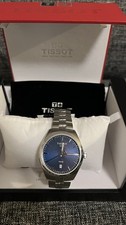 TISSOT Men’s Watch GT PR 100 Blue 40mm with box, bag, books