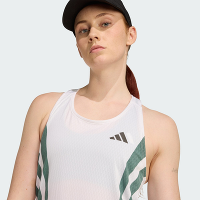 adidas WMNS Adizero Archive Running Singlet White JZ8034 Japan