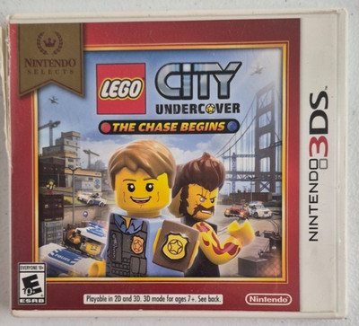 LEGO City Undercover: The Chase Begins (Nintendo 3DS, 2013) Damaged Case