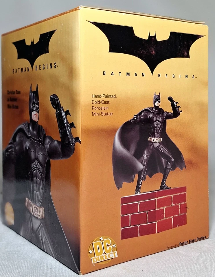 DC Direct Batman Begins Christian Bale Mini-Statue, Gentle Giant Studios, NIB - Image 2 of 4