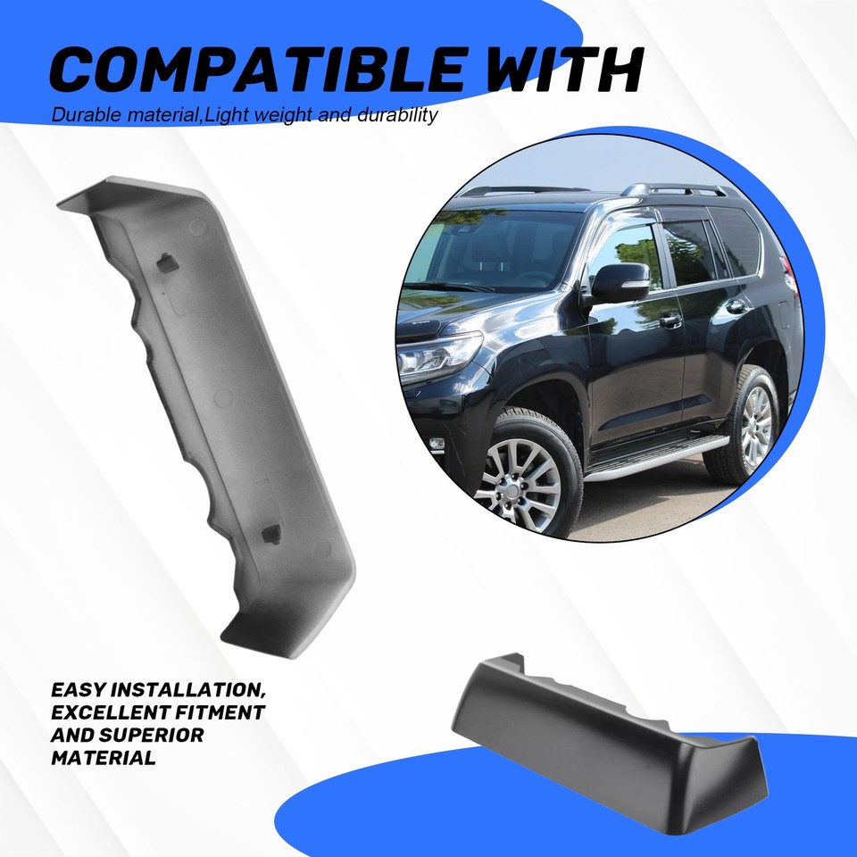 Embout avant de Rail de galerie de toit, 2 pièces, gauche et droite pour Suzuki Grand Vitara 2006 – 2015, couvercle d'extrémité avant de support de toit  34